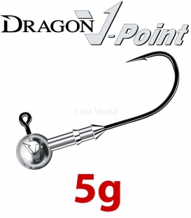 Dragon V-Point Speed Jig Head 5g (3 pcs) - hook sizes 1/0-6/0