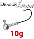 Dragon V-Point Speed Jig Head 10g (3 pcs) - hook sizes 1/0-6/0