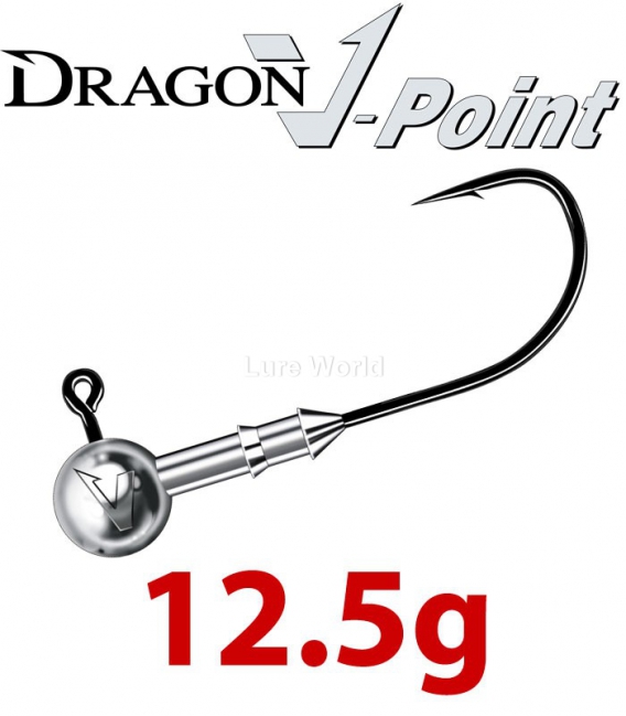 Dragon V-Point Speed Jig Head 12.5g (3 pcs) - hook sizes 1/0-6/0