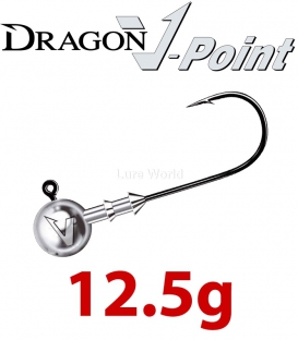 Dragon V-Point Classic Jig Head 12.5g (5 pcs) - hook sizes 1/0-6/0