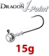 Dragon V-Point Classic Jig Head 15g (5 pcs) - hook sizes 1/0-6/0