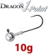 Dragon V-Point Classic Jig Head 10g (5 pcs) - hook sizes 1/0-6/0