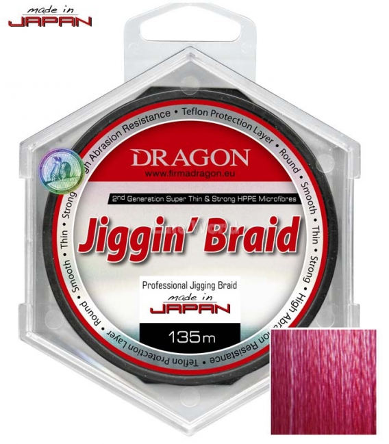Dragon/Toray Jiggin' Braid for Lure Fishing