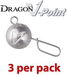 Dragon V-Point Flexi Jig Head Straight Cheburashka - 5-25g 3 pcs