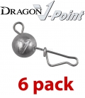 Dragon V-Point Flexi Jig Head Cheburashka - 5-25g 6 pack