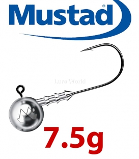 Mustad Classic Jig Head 7.5g (3 pcs) - hook sizes 1-6/0
